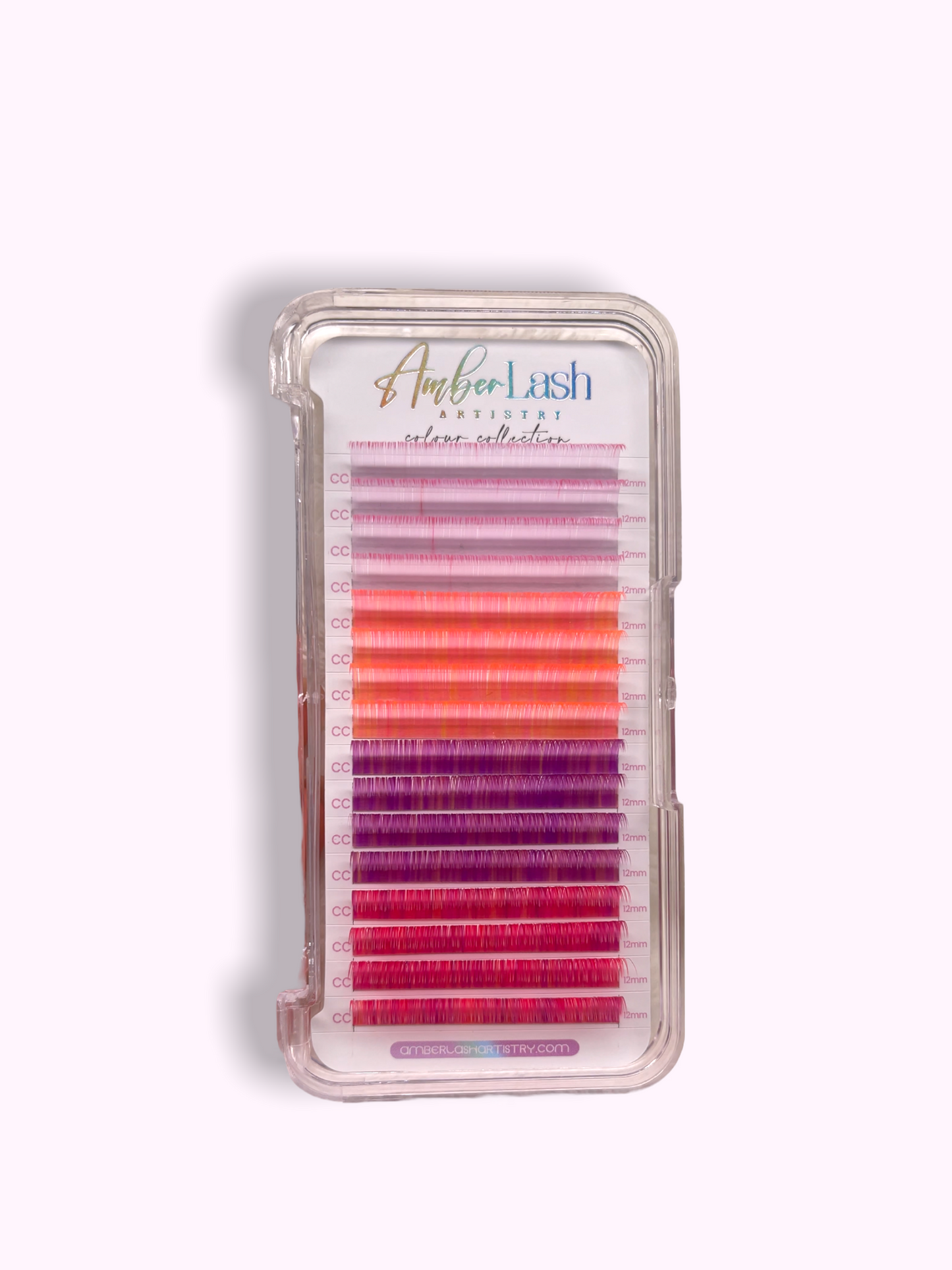 Berry Sunrise colored lashes .03's