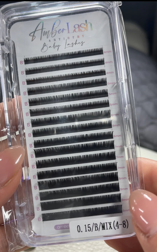 B curl Lashes