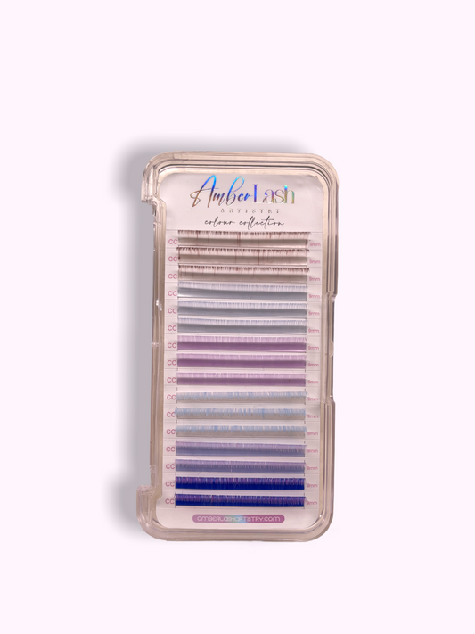 Ocean Cloud colored lashes .03's